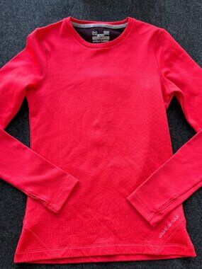 Under Armour ColdGear Top Small Coral Thumbhole Athletic